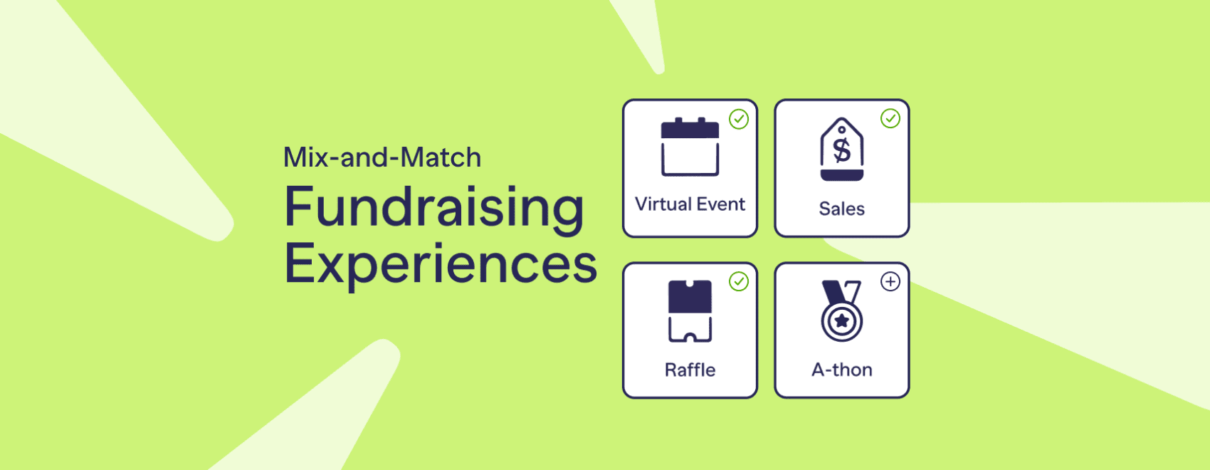 Mix and Match Fundraising