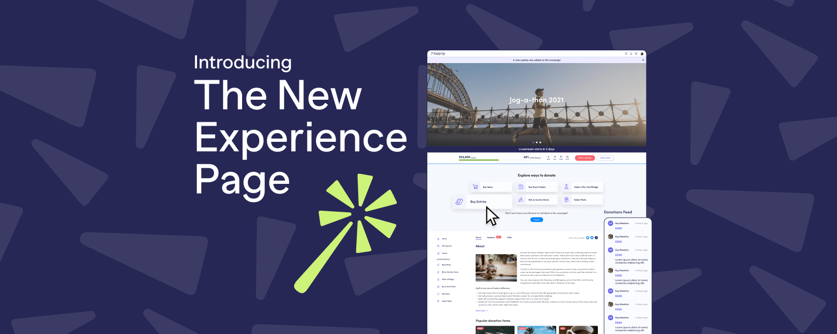 Announcement: The New Experience Page Is Here