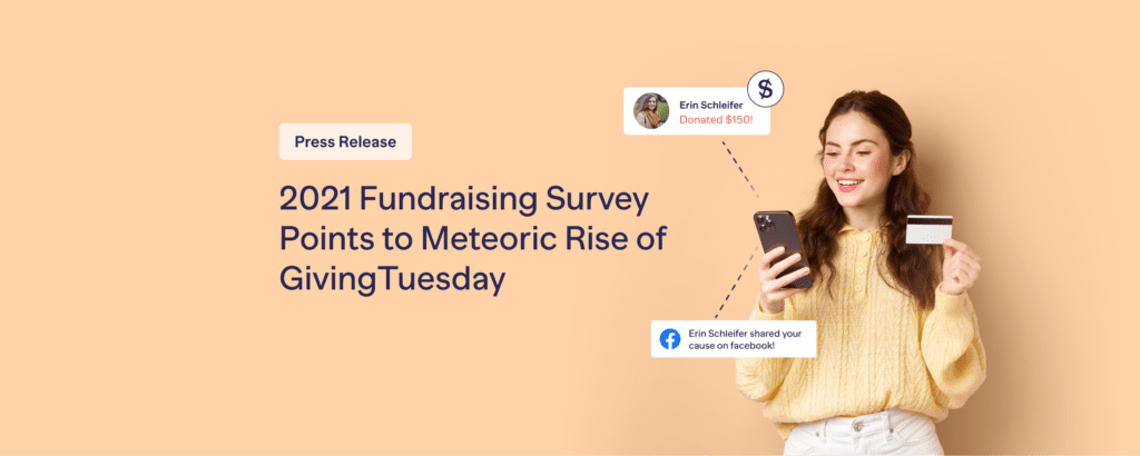 2021 Fundraising Survey Points to Meteoric Rise of GivingTuesday: 59% ...