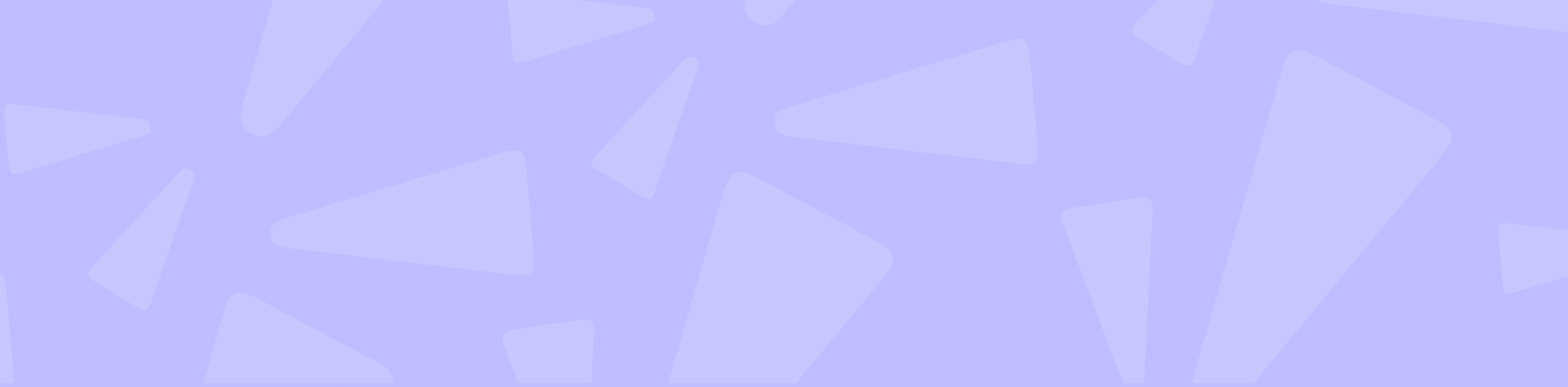 Purple background with white triangles