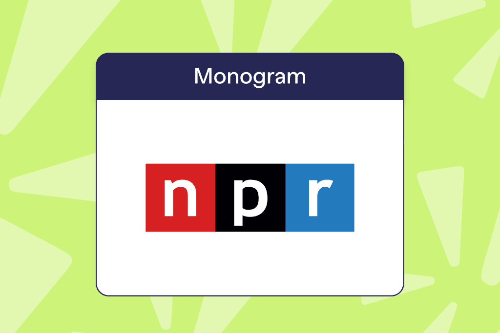 monogram style logo