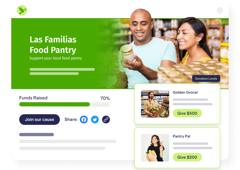 Las Familias Food Pantry Crowdfunding