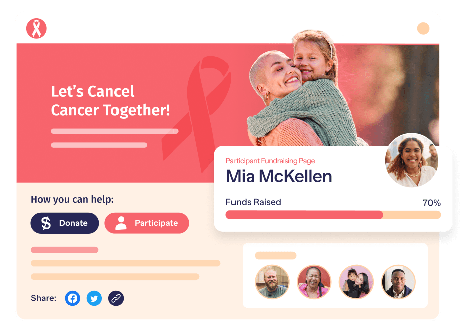 Let's Cancel Cancer Together Peer to Peer
