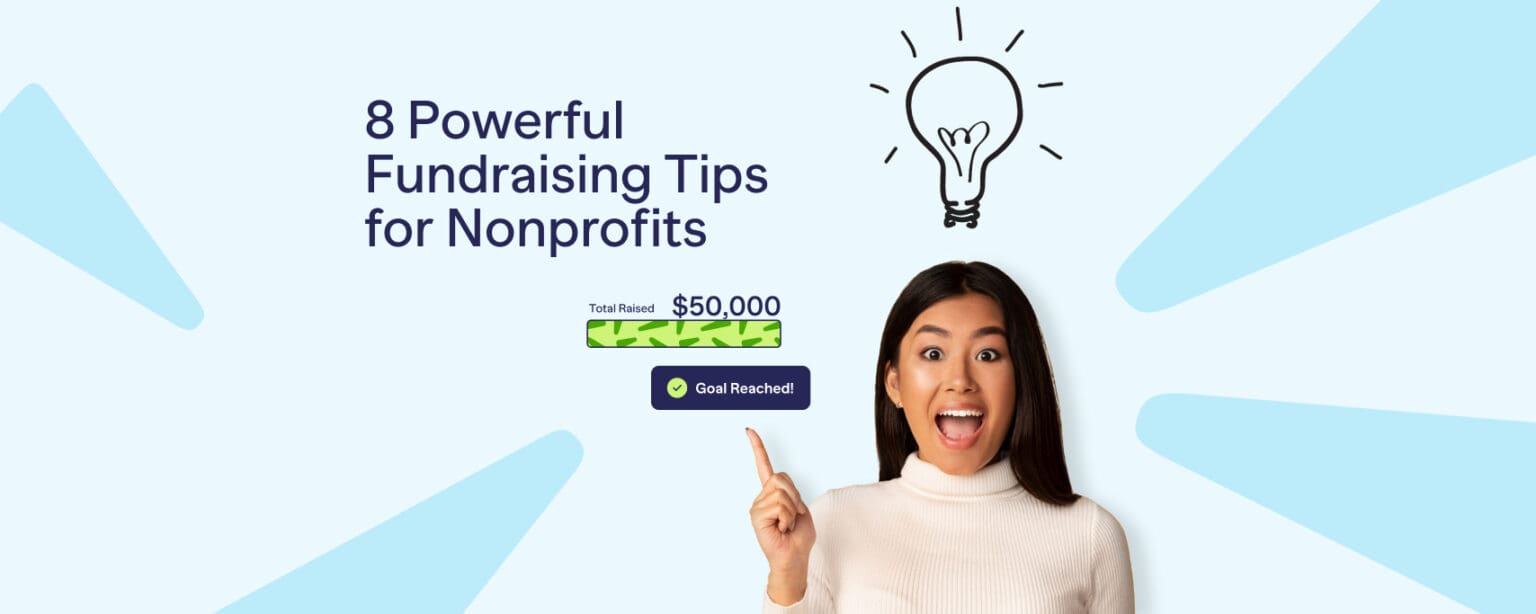 Support Fundraise 8 Powerful fundraising tips for nonprofits - RallyUp