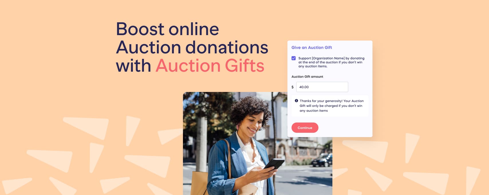 Boost online Auction donations with your Auction Gifts