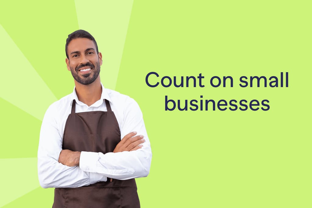 Small Businesses man in apron
