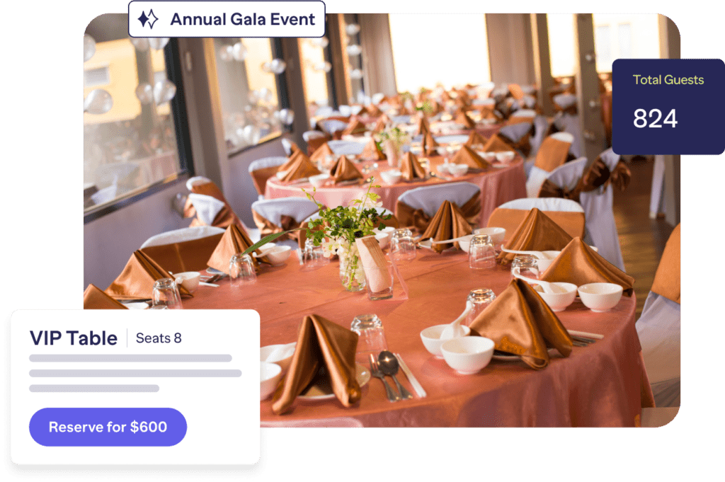 Event Packeges Annual Gala Event example