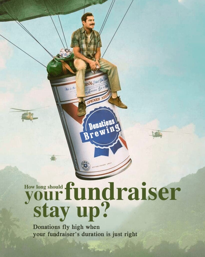 How long should your fundraiser stay up