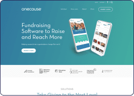 OneCause page