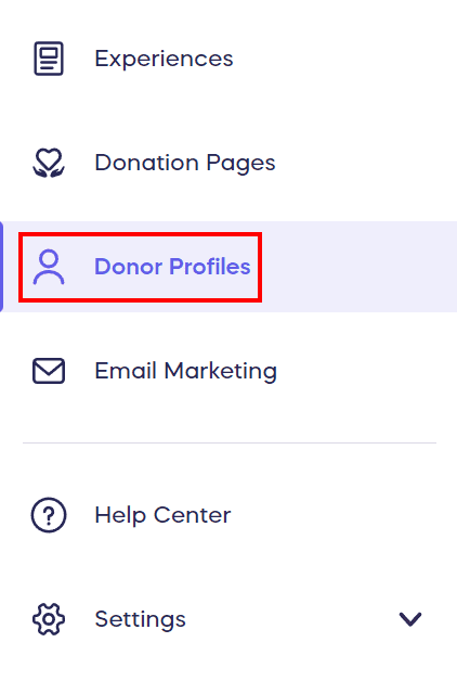 Donor Profiles