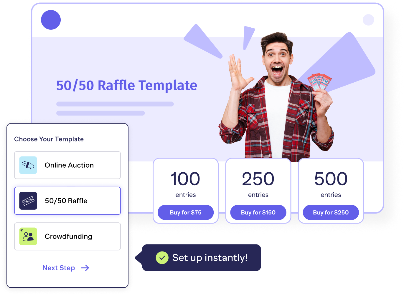 Instant Fundraiser Templates