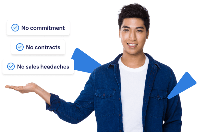 No commitment no contracts no sales headaches mobile