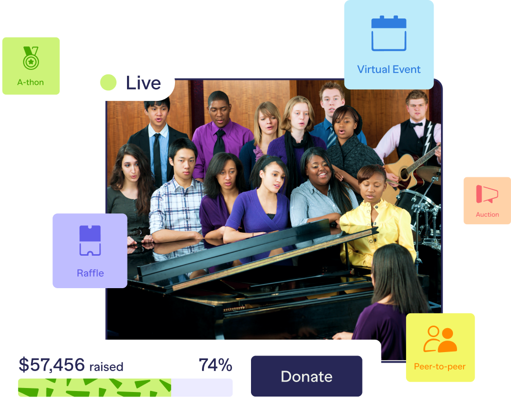 Livestream of a school choir
