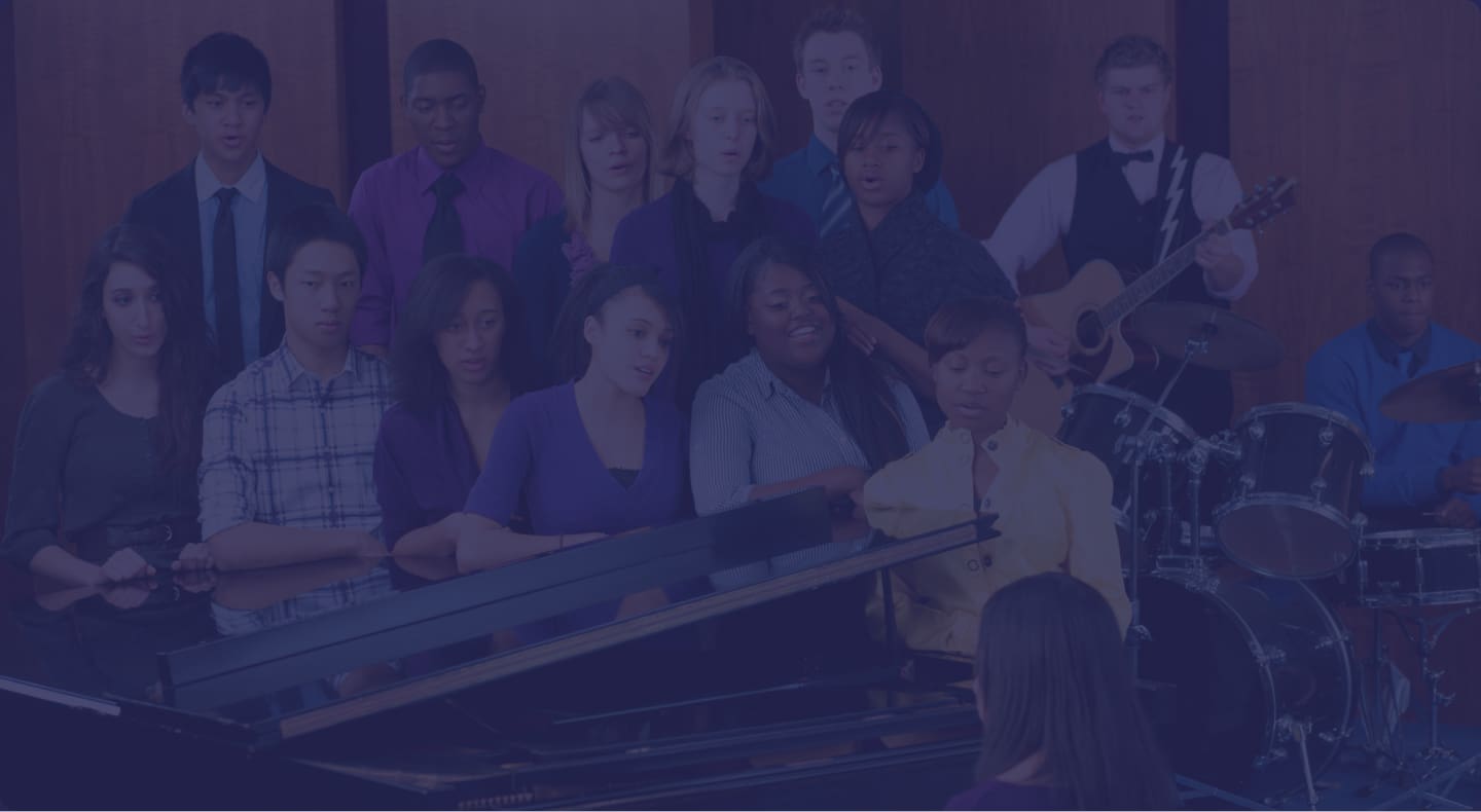 School orchestra background