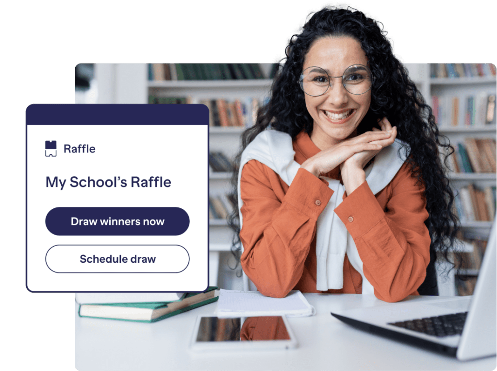 School raffle drawing winners