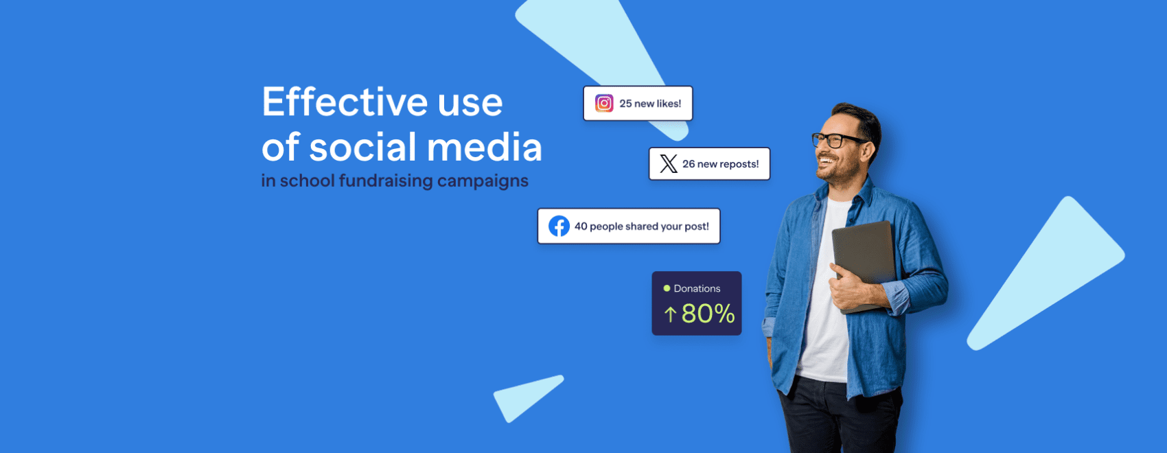 Effective use of social media in school fundraising campaigns 1700x660