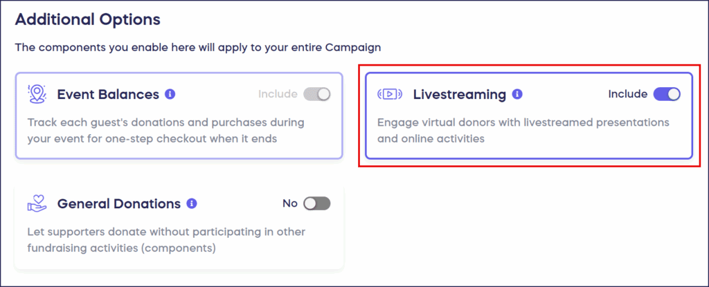 select livestreaming