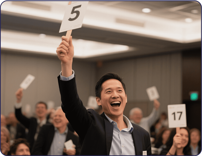 Real time live bidding