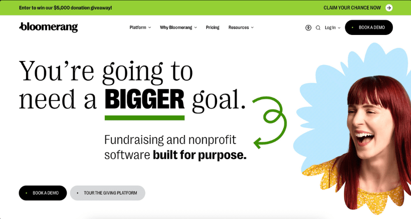 Bloomerang Qgiv Donorbox alternatives
