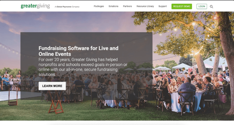 Greater Giving fundraising tool