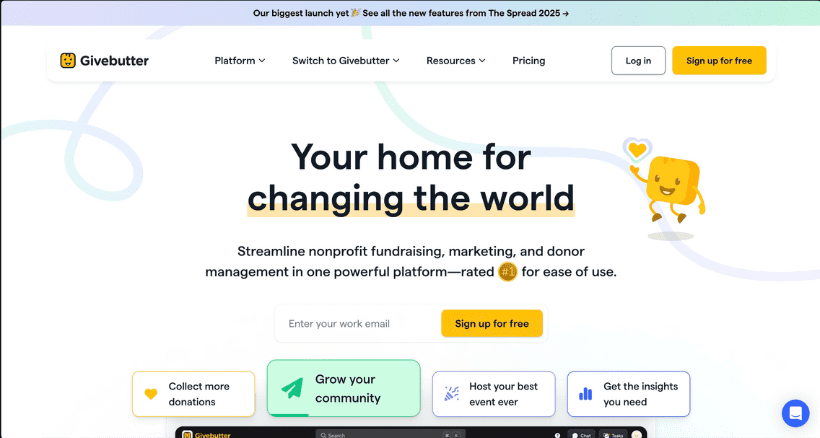 Givebutter Donorbox alternatives