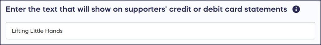 bank statements campaign level