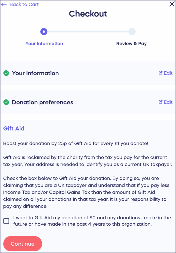 gift aid
