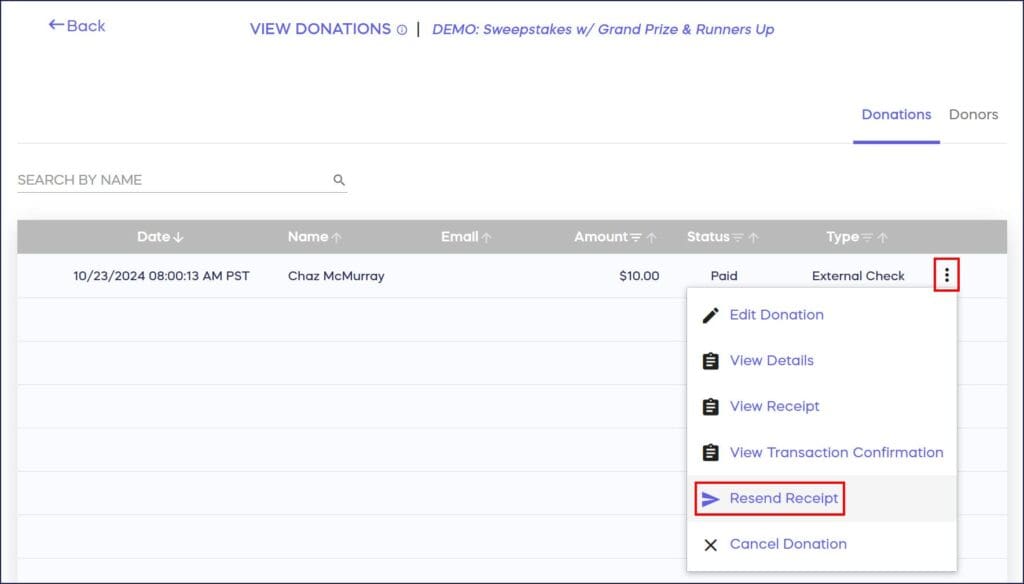 offline entry purchase