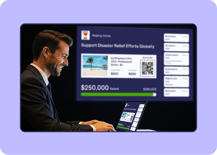 Live Display Connect to projector