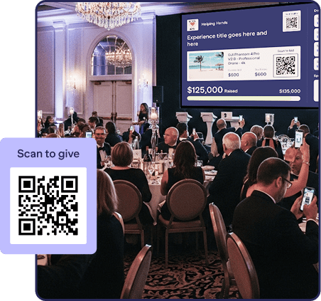 Live Display Scan to Give