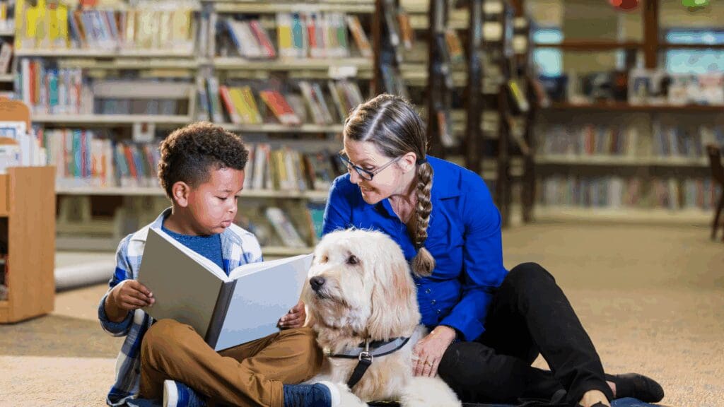  Therapy pet meet-and-greet
