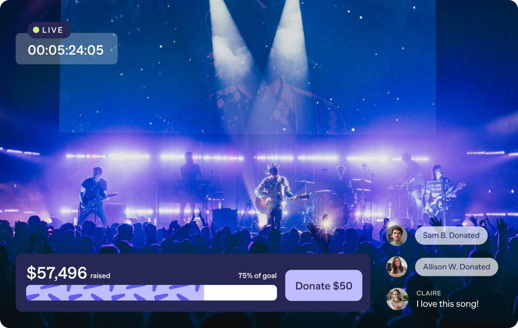 Features Livestreaming