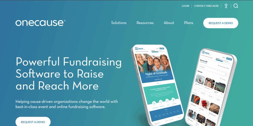 OneCause enterprise fundraising platform