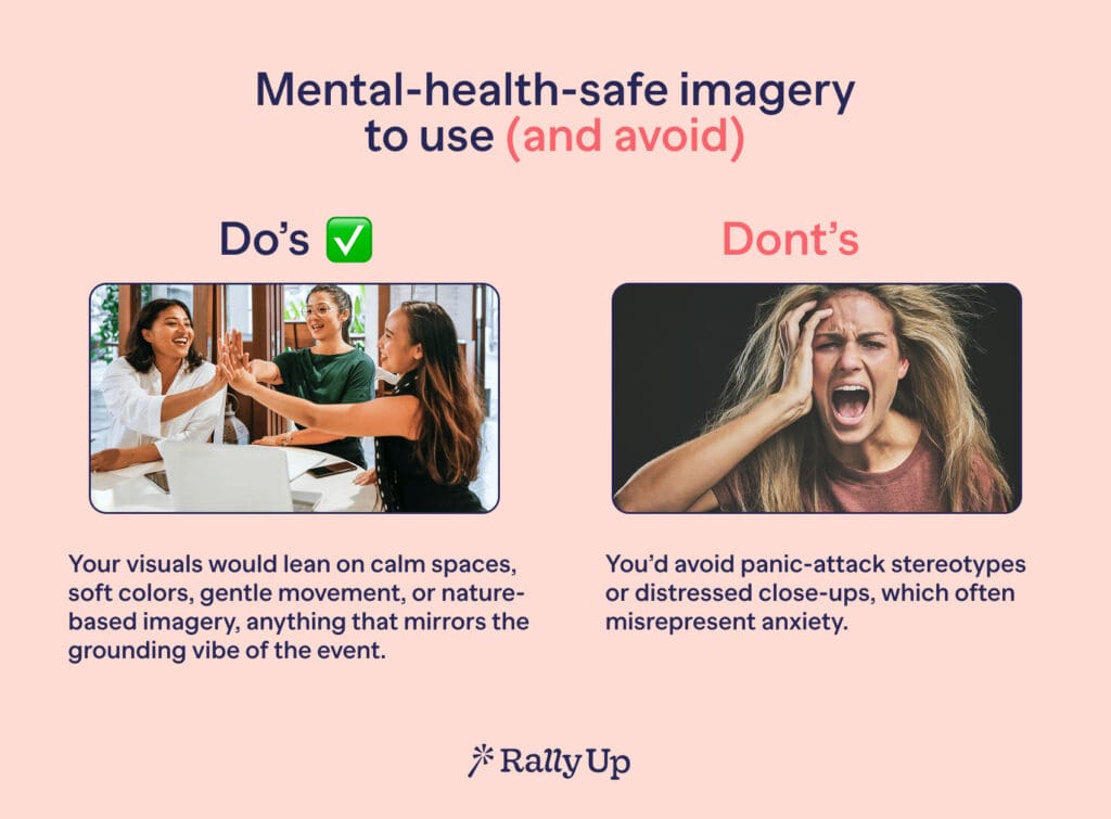 Mental health safe imagery to use (and avoid)