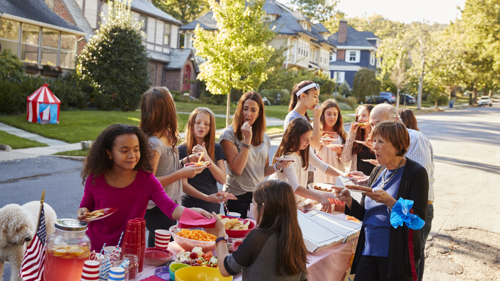 neighborhood year-end giving campaign