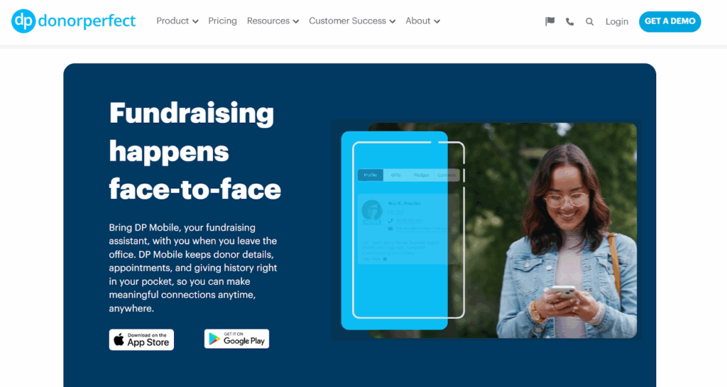 DonorPerfect mobile