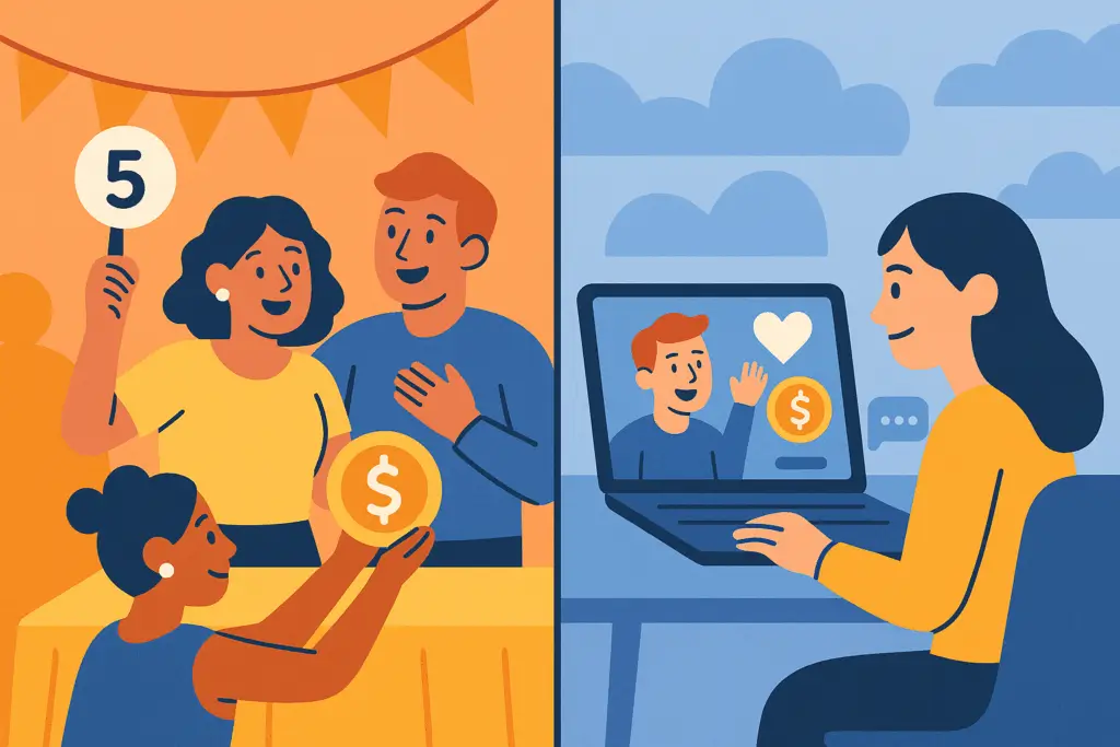 How to Run a Hybrid (Virtual + In-Person) Fundraiser
