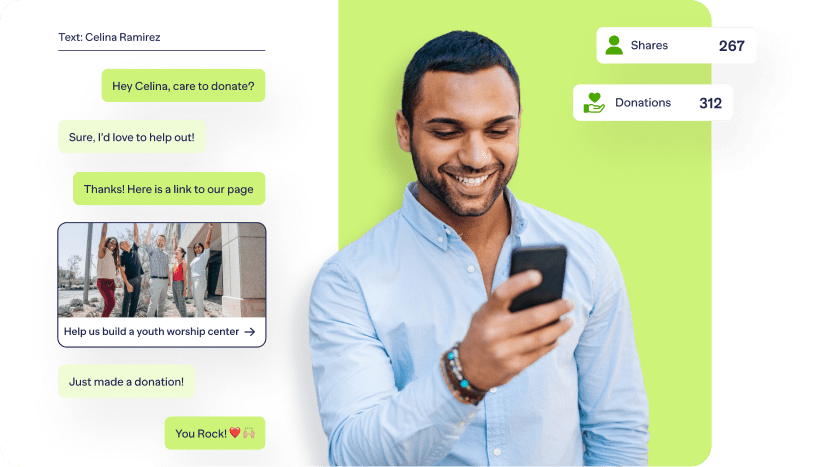 Peer to peer Slider Faith communities