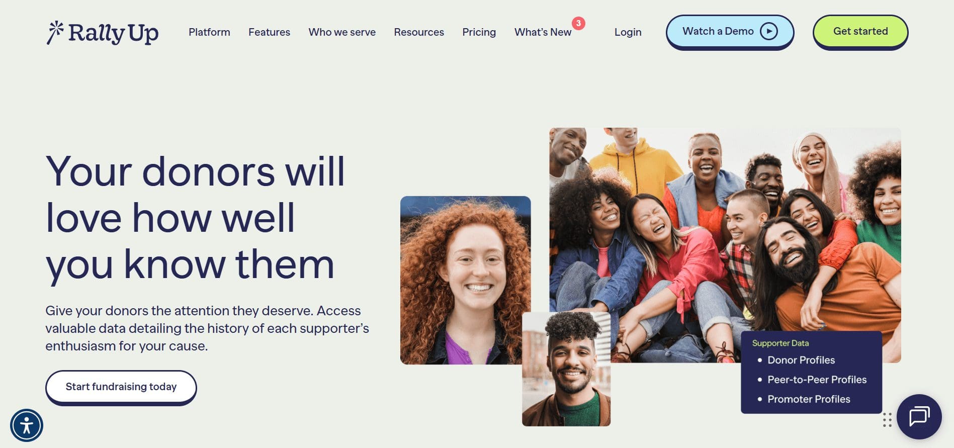 RallyUp’s Donor Profiles