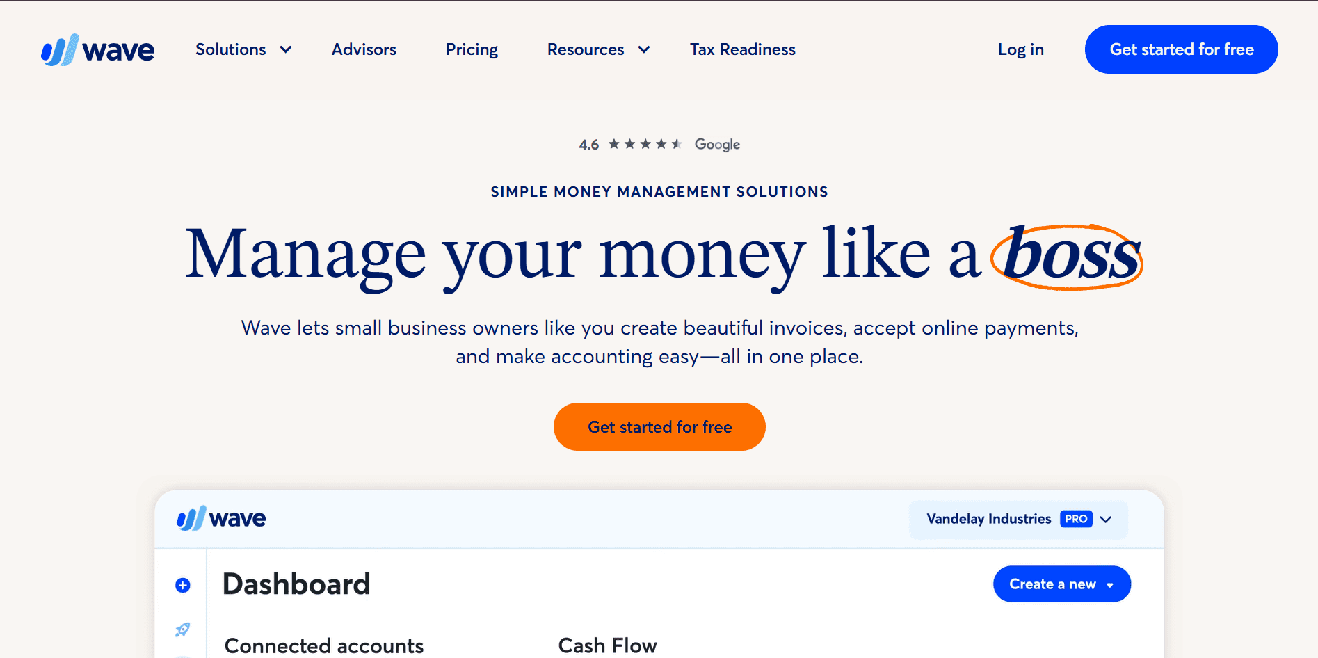 Wave offers free accounting and invoicing tools