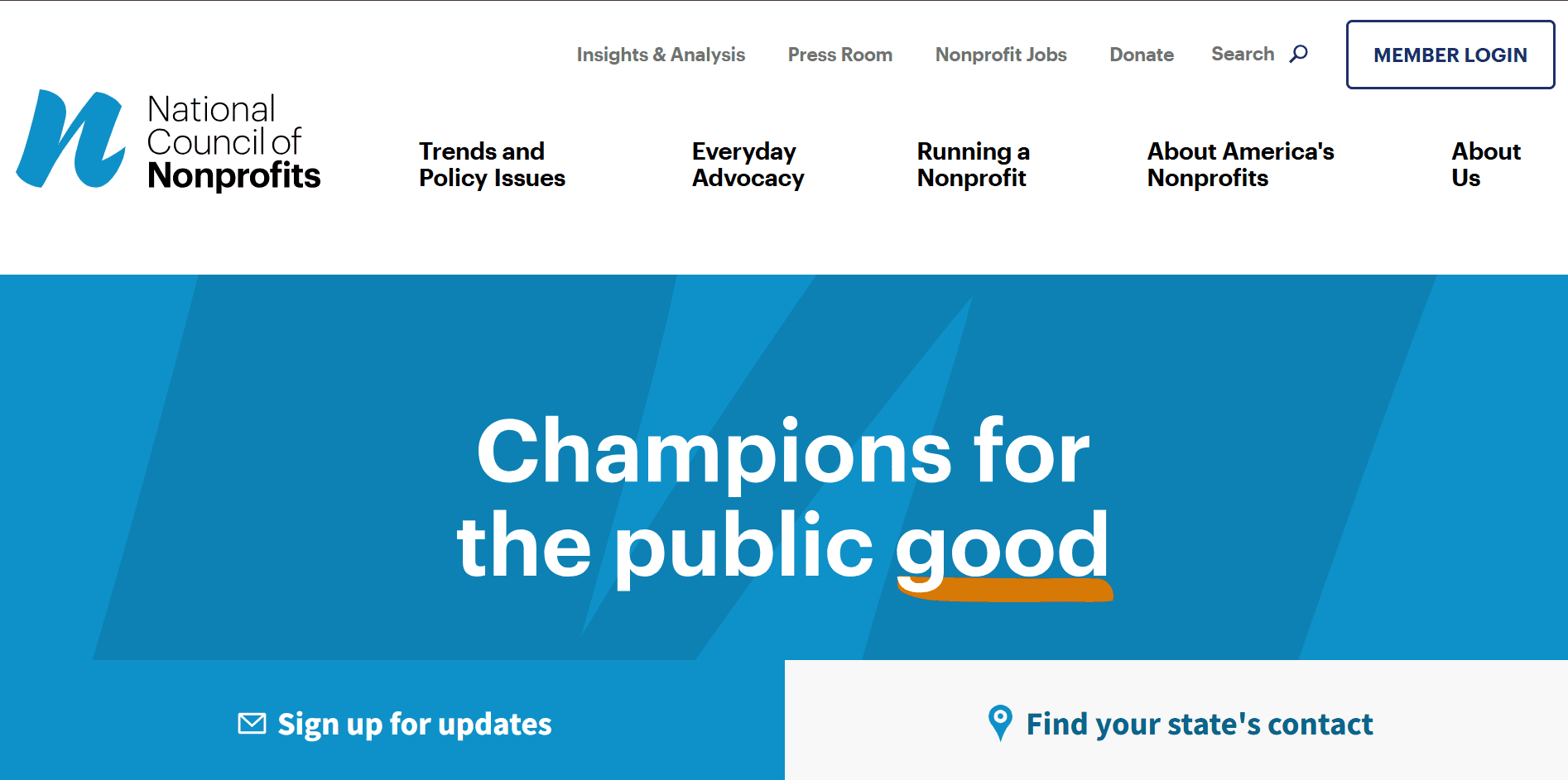 National Council of Nonprofits provides free legal and compliance guidance