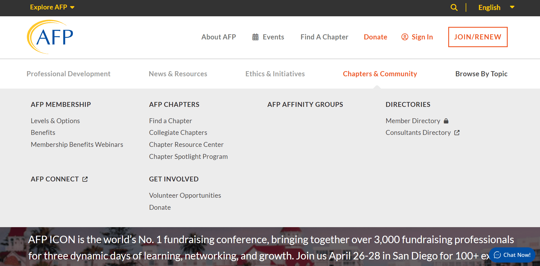 AFP offers open resources and local chapter events