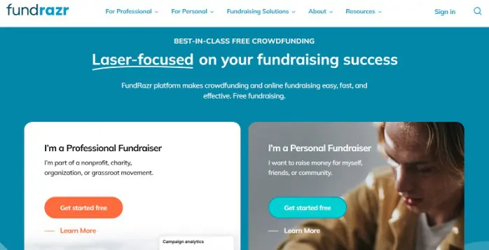 notable crowdfunding sites for nonprofits