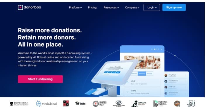 Donorbox is an online fundraising platform