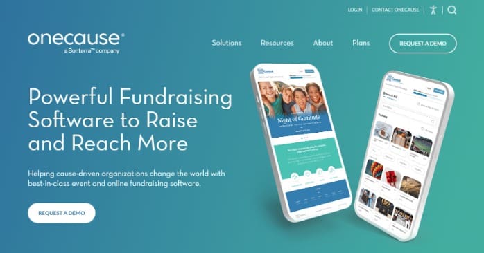 OneCause is an auction plus nonprofit