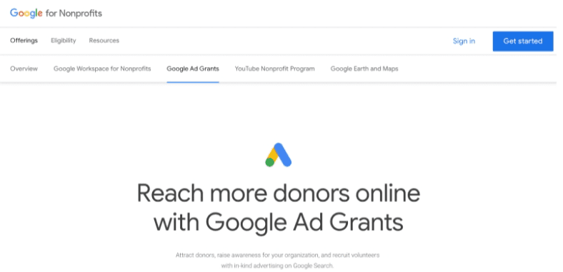 Google Ad Grants