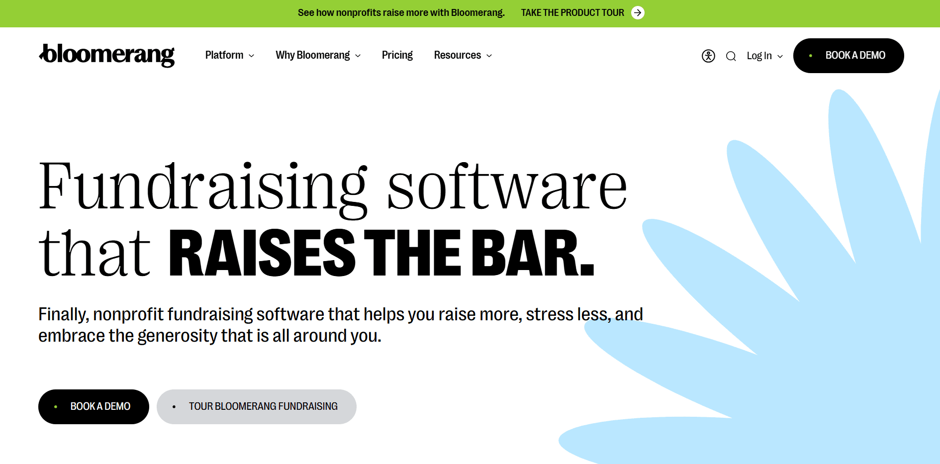 fundraising system with donation forms