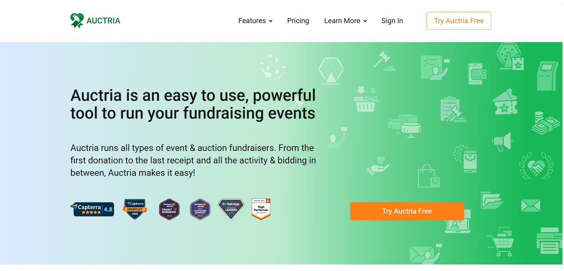 an auction software designed for nonprofits