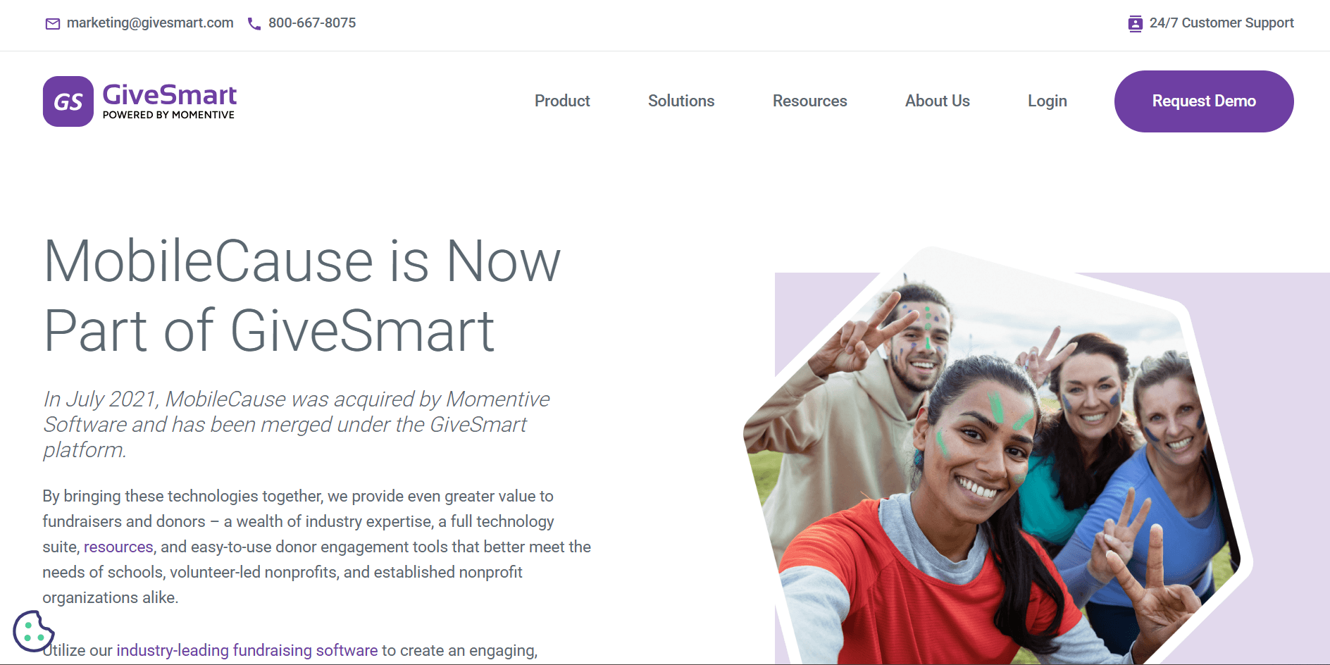 GiveSmart focuses on mobile-first donation