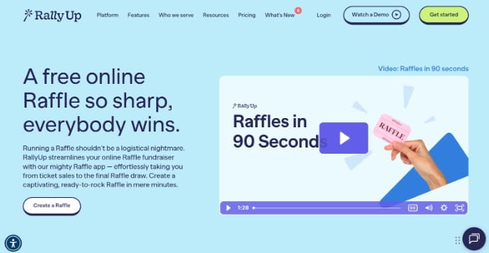 The best online raffle website for nonprofits